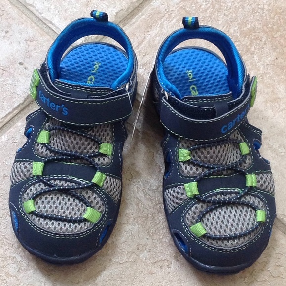 carters closed toe sandals